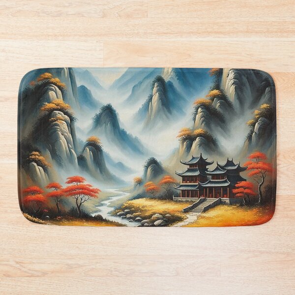 Item preview, Chinese mountain and river valley designed and sold by JackFreestone.