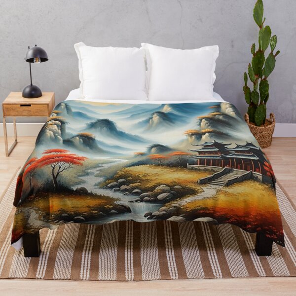 Item preview, Chinese mountain and river valley designed and sold by JackFreestone.