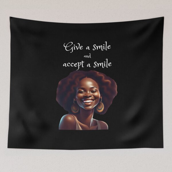 Item preview, Give a smile and accept a smile designed and sold by DMHG.