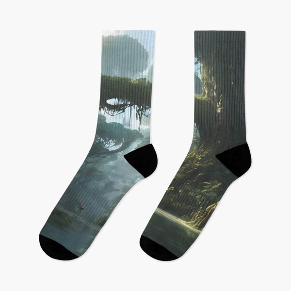 Item preview, Fog-Enveloped Giants designed and sold by papi1998.