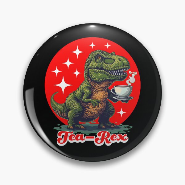 Item preview, Tea-Rex - funny Tyrannosaurus Rex pun T-shirt for tea connosoir designed and sold by SpecialtiesShop.