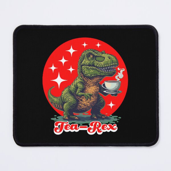 Item preview, Tea-Rex - funny Tyrannosaurus Rex pun T-shirt for tea connosoir designed and sold by SpecialtiesShop.