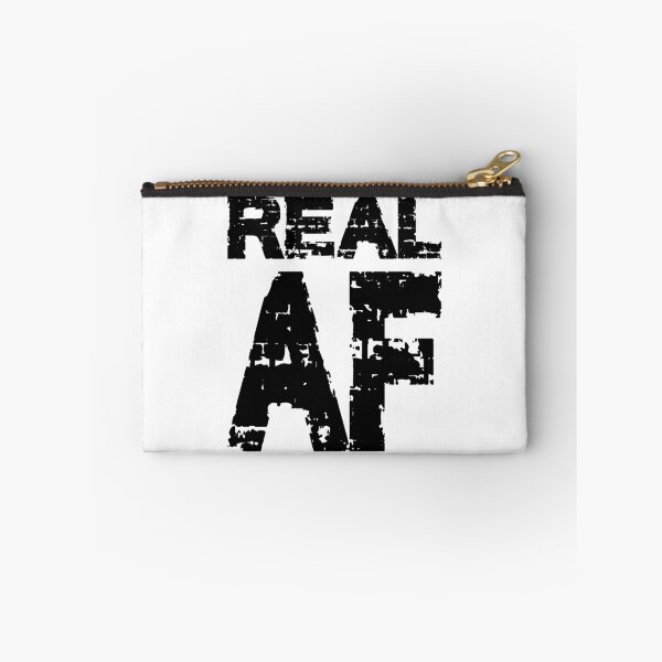 Item preview, REAL AF, BLACK DESIGN designed and sold by Rejiboustarts.
