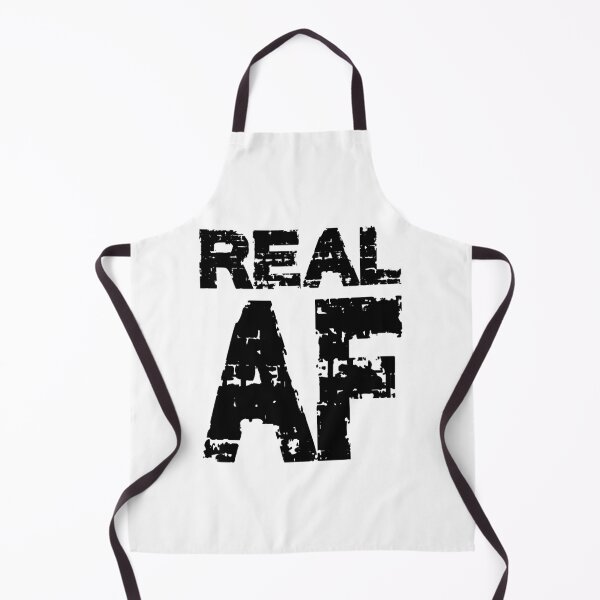Item preview, REAL AF, BLACK DESIGN designed and sold by Rejiboustarts.