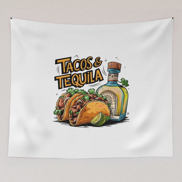 Item preview, Tacos Tequila mexican fiesta agave margaritas salsa designed and sold by w1ckerman.