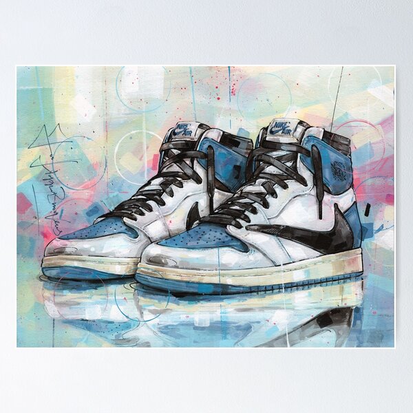 Artikel-Vorschau von AirJordan Fragment High Sneaker Art, designt und verkauft von GalleryKauffeld.