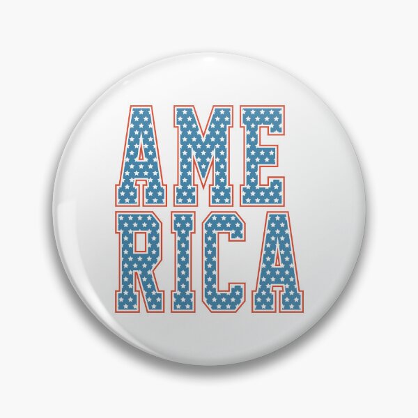 Item preview, The word America USA flag letters designed and sold by hobbybox.
