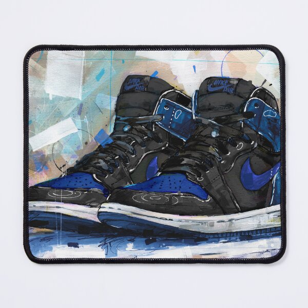 Item preview, AirJordan1 retro royal blue sneaker designed and sold by GalleryKauffeld.