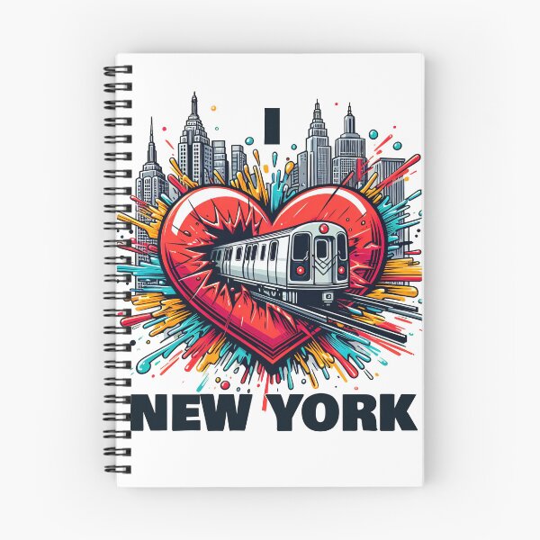 Item preview, New York Subway Love NYC Subway Train Love  designed and sold by MayaDelaye.