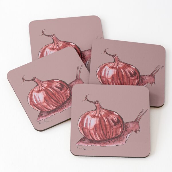 Item preview, Red Onion snail designed and sold by mimberart.