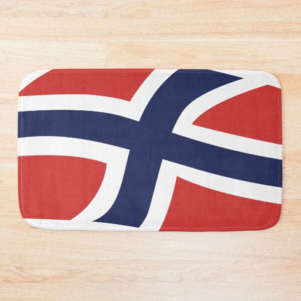 Item preview, Norway Flag Sticker   designed and sold by Wolagno.