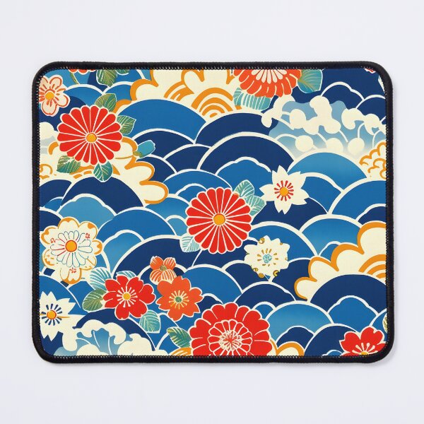 Item preview, Japanese blue pattern designed and sold by CulturalVibes.