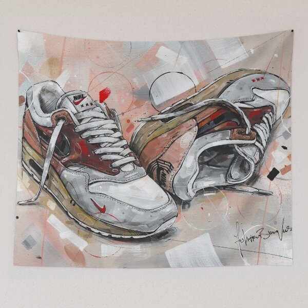 Item preview, AirMax1 Amsterdam sneaker art designed and sold by GalleryKauffeld.