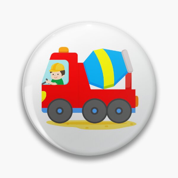 Item preview, Cement Truck Concrete Mixer for Kids designed and sold by samshirts.