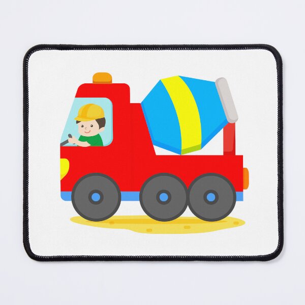 Item preview, Cement Truck Concrete Mixer for Kids designed and sold by samshirts.