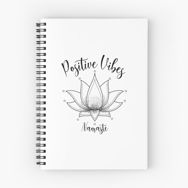 Item preview, Positive Mind, Namaste and Lotus Flower designed and sold by Audrey Janvier | AJD.