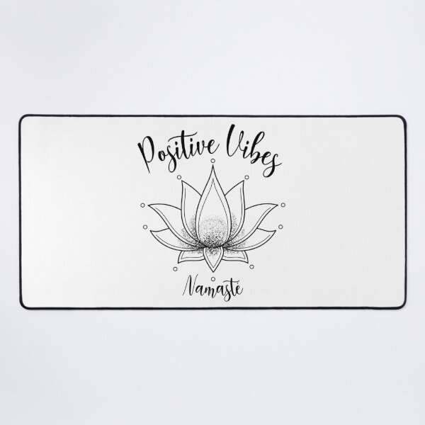 Item preview, Positive Mind, Namaste and Lotus Flower designed and sold by Audrey Janvier | AJD.