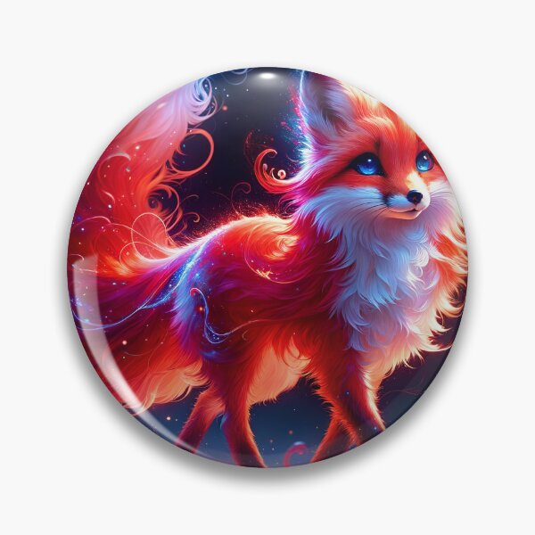 Item preview, Foxy Nightcafe ai art  designed and sold by WildflowersAI.