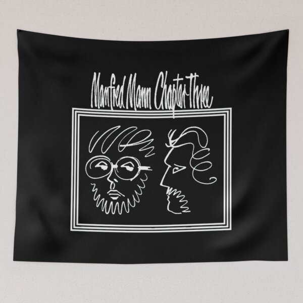 Item preview, Art Album Blackwhitereddesign Manfred Mann Rock Band designed and sold by AngelaZapat.