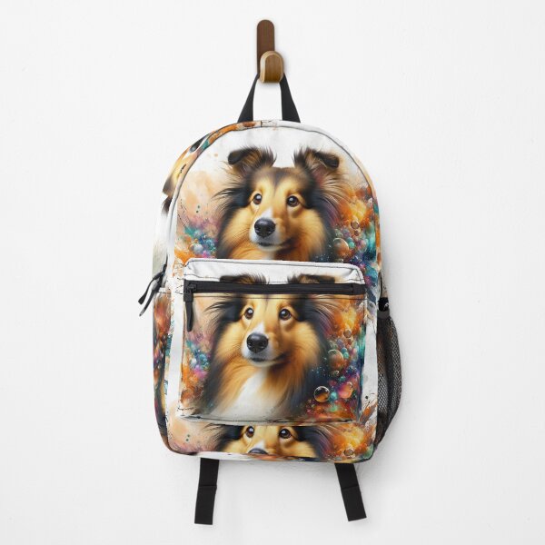 Item preview, Shetland Collie: barking Sheltie designed and sold by The Digital Compass.