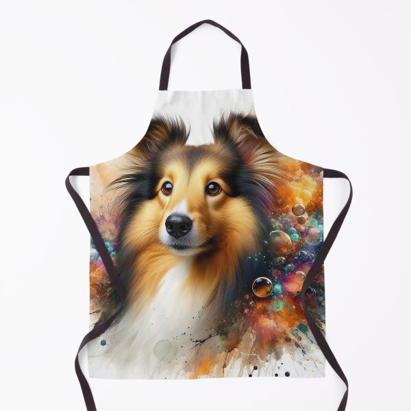 Item preview, Shetland Collie: barking Sheltie designed and sold by The Digital Compass.