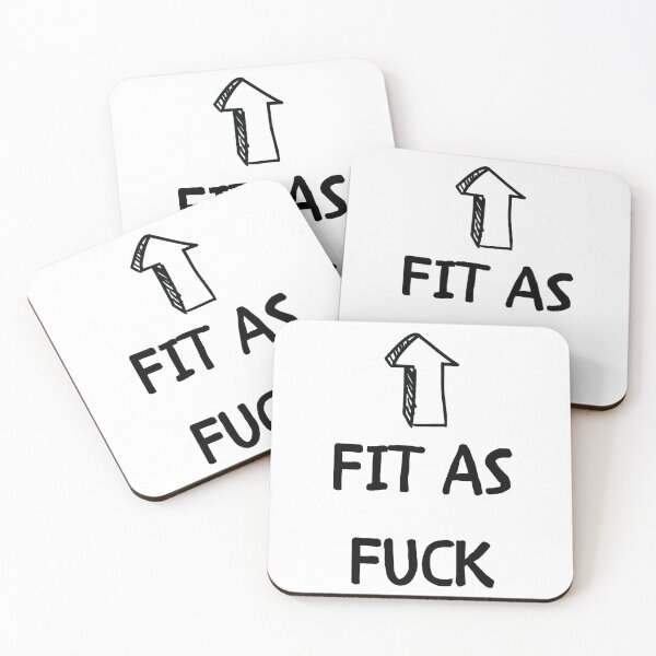 Item preview, Fit As Fuck designed and sold by GbzDigital.