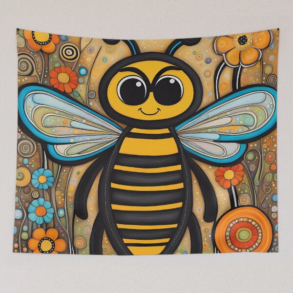 Item preview, Folk Art Bee designed and sold by Colin Bentham.