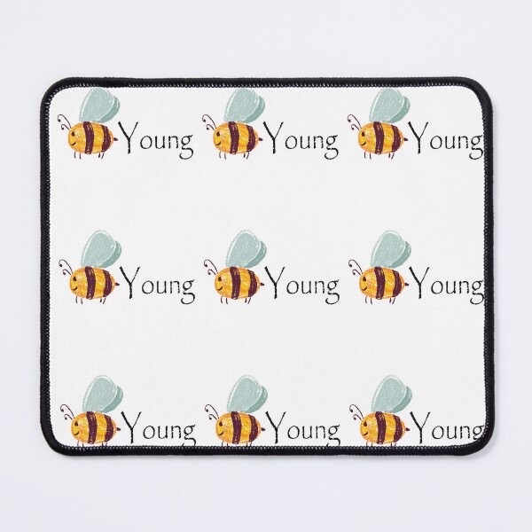Item preview, Nice bee, Happy bee drawing, Be young designed and sold by MiaArtLovers.