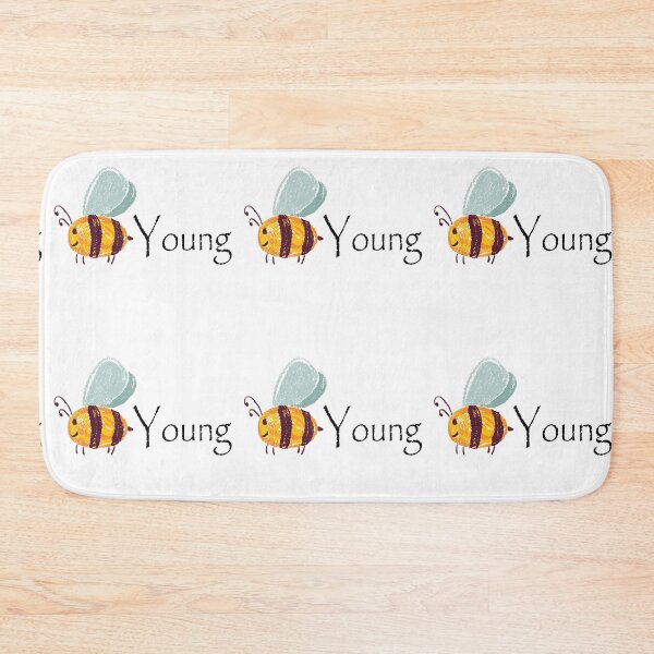 Item preview, Nice bee, Happy bee drawing, Be young designed and sold by MiaArtLovers.