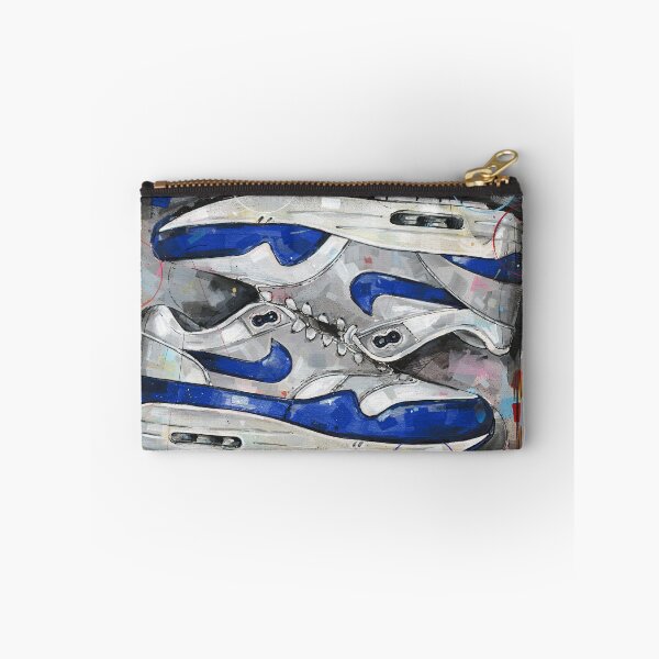 Item preview, AM1 OG blue sneaker in showbox painting designed and sold by GalleryKauffeld.
