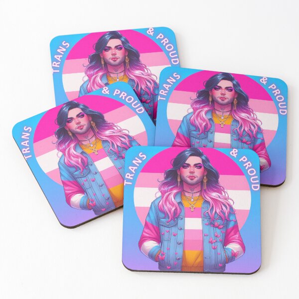 Item preview, Trans & Proud (version I) designed and sold by desAIgns by Rosa.