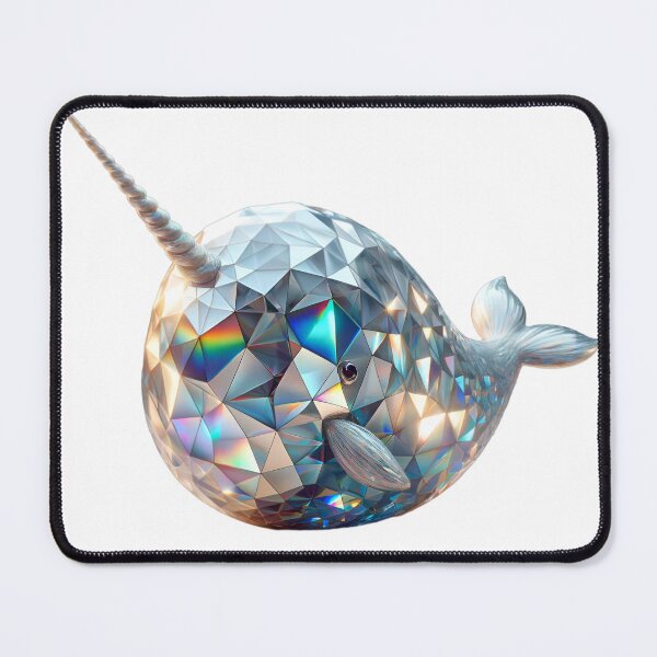Item preview, Prismatic Narwhal: The Gem of the Arctic Seas designed and sold by mahajone.