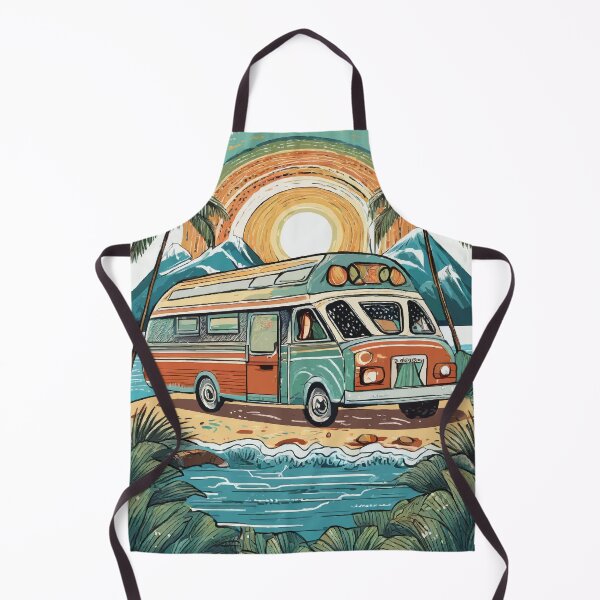 Item preview, Retro Camper Vans designed and sold by bb-15artstudio.