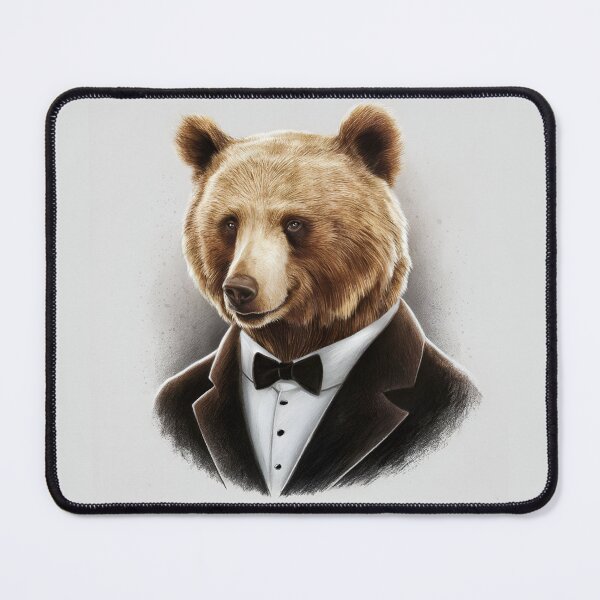 Item preview, Bear Wearing A Tuxedo designed and sold by PolygonPinnacle.