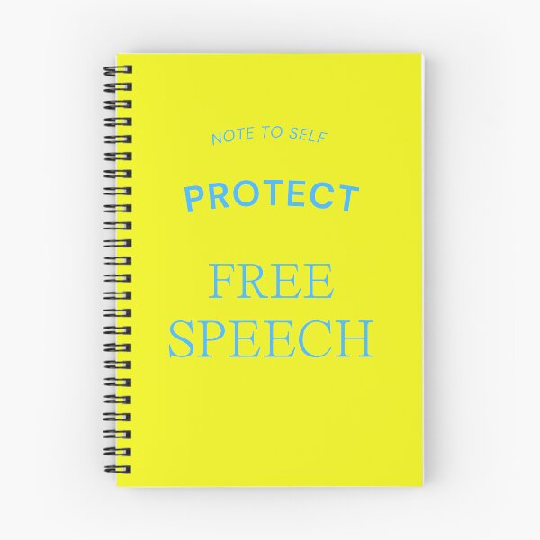 Item preview, PROTECT FREE SPEECH designed and sold by Andykinoz.