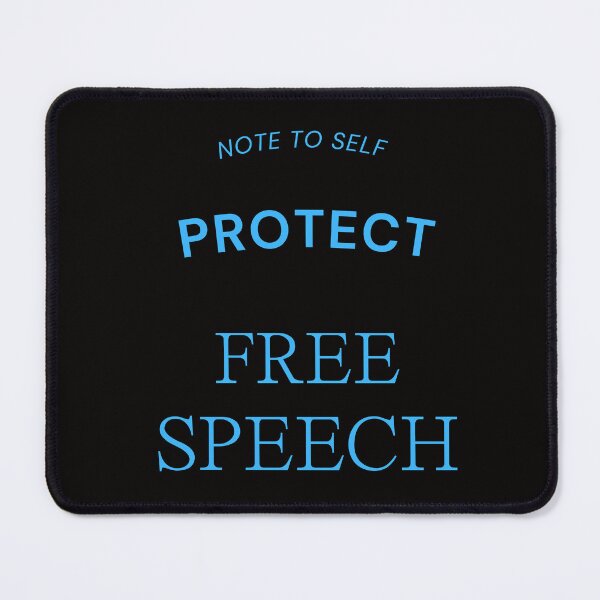 Item preview, PROTECT FREE SPEECH designed and sold by Andykinoz.