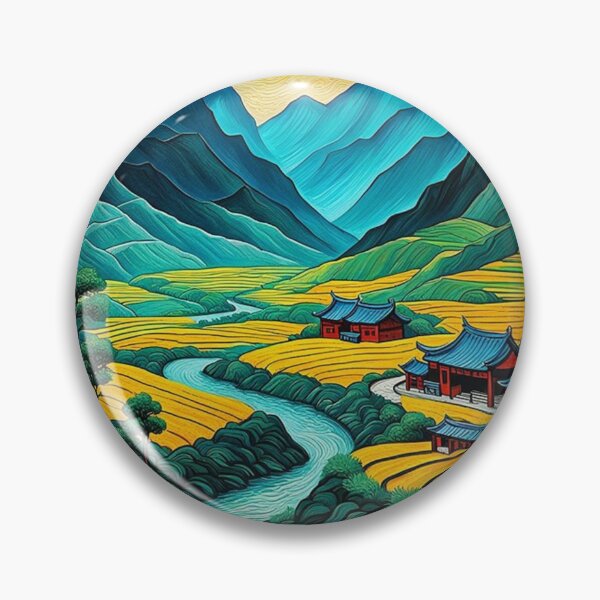 Item preview, Chinese mountain valley designed and sold by JackFreestone.