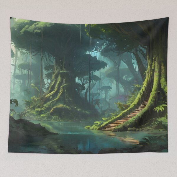 Item preview, Cascading Waterfall Vista designed and sold by papi1998.