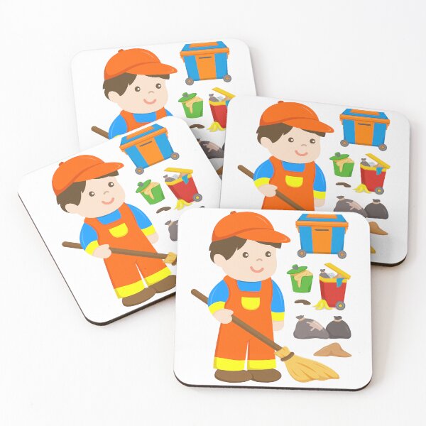 Item preview, Road Sweeper City Cleaner Boy designed and sold by samshirts.