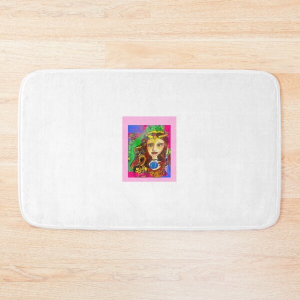 Item preview, Lady Freya pink background  designed and sold by The Paper Cut .