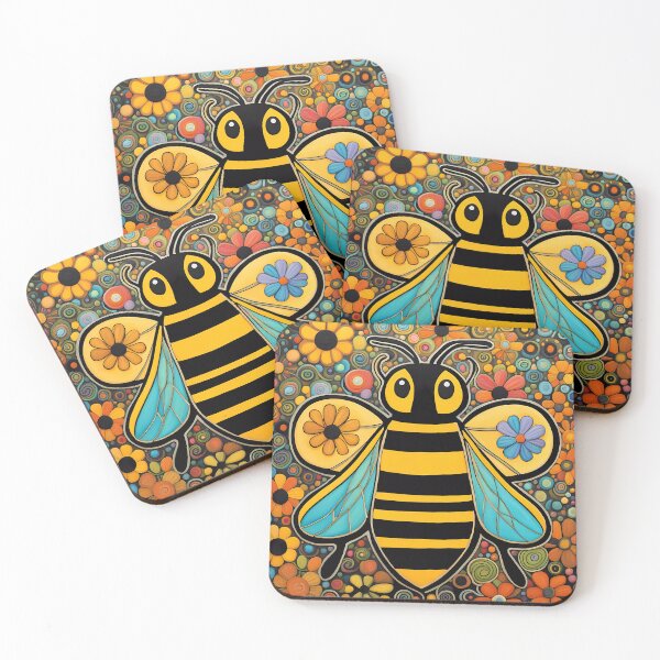 Item preview, Folk Art Bee designed and sold by Colin Bentham.