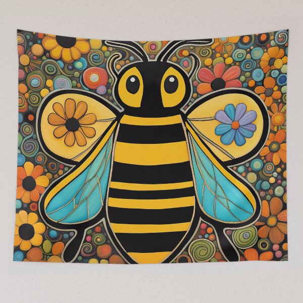 Item preview, Folk Art Bee designed and sold by Colin Bentham.