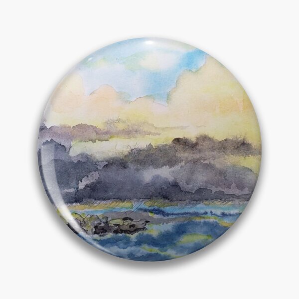 Item preview, Storm Blowing In - Watercolor Painting by TSteele.Art designed and sold by TSteeleArt.
