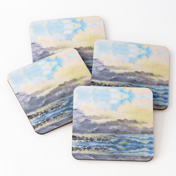 Item preview, Storm Blowing In - Watercolor Painting by TSteele.Art designed and sold by TSteeleArt.