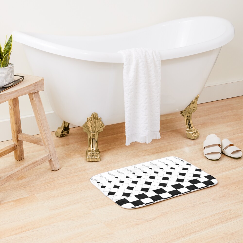 Item preview, Bath Mat designed and sold by DesignHub1234.