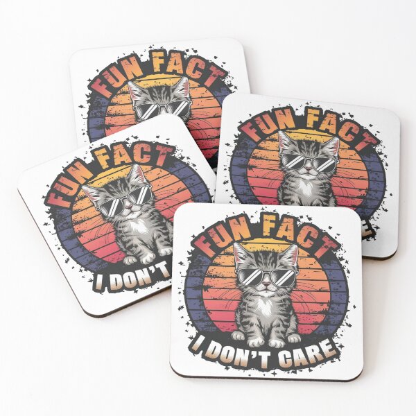 Item preview, Fun Fact I Dont Care, Cat designed and sold by Krieghorn.