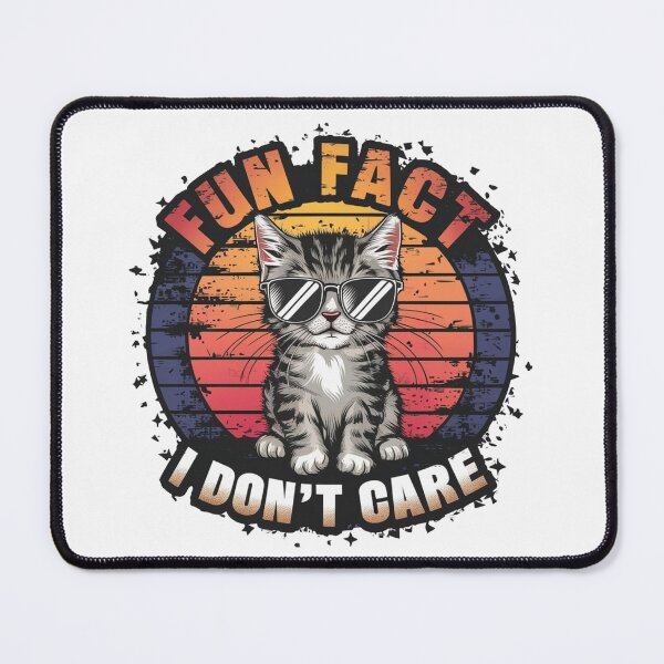 Item preview, Fun Fact I Dont Care, Cat designed and sold by Krieghorn.