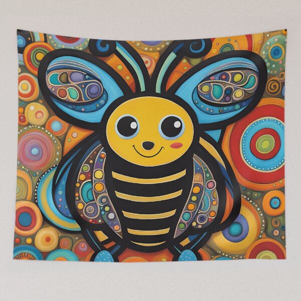 Item preview, Folk Art Bee designed and sold by Colin Bentham.