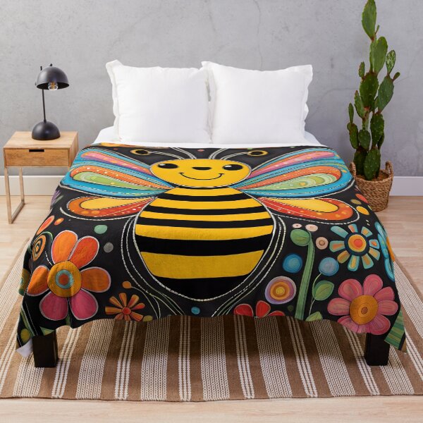 Item preview, Folk Art Bee designed and sold by Colin Bentham.