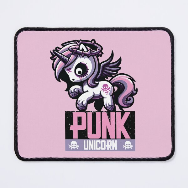 Item preview, Punk Cursed Unicorn designed and sold by DineshArtShop.